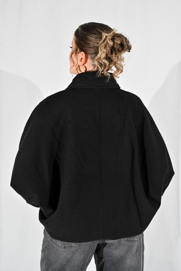 Manteau court oversize-Ambitieux