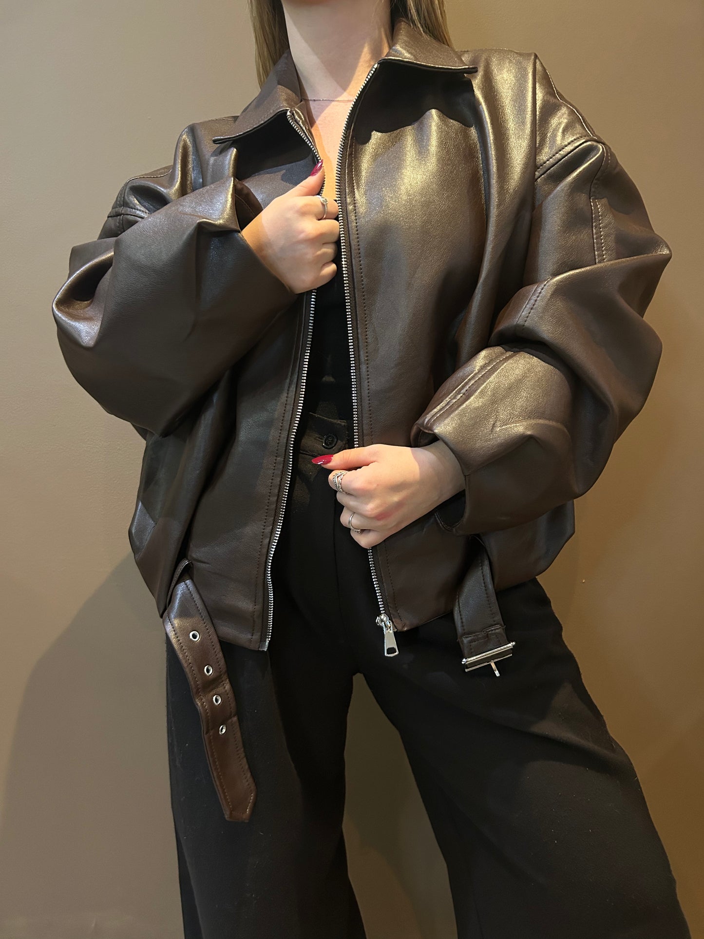 Veste Marron - Puissante